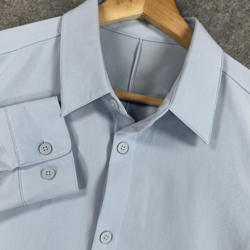 lululemon athletica Light Blue Men’s Dress Shirt